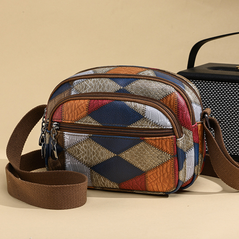 Luxury Bags Old Money - Kadınlar için klasik Patchwork çanta lüks