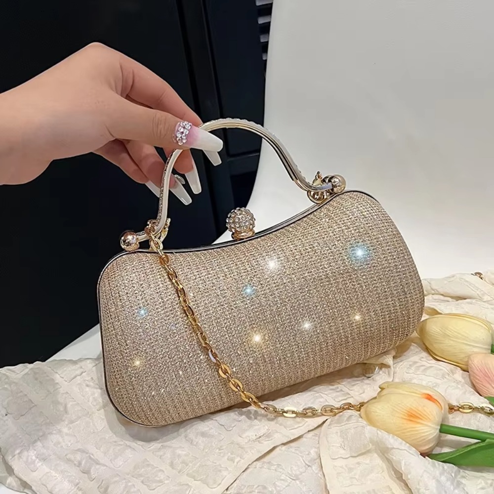 Luxury Bags Old Money - Zincirli Abiye Çantası Lüks Yemek Çantası