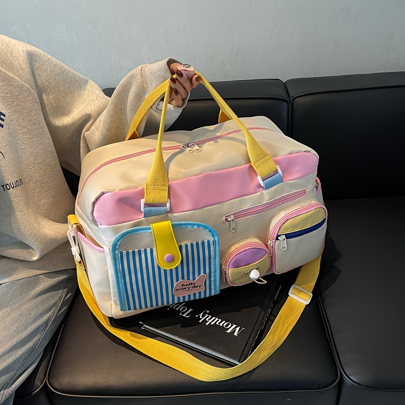 Luxury Yoga Bags - Kadınlar için Dopamin Günlük Seyahat Çantası,