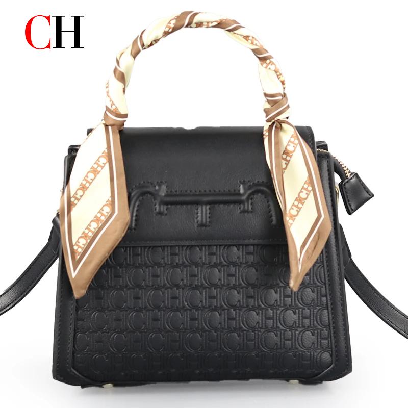 Tote Bag Leather Monogram - CH Yeni Kadın Retro At Bağı