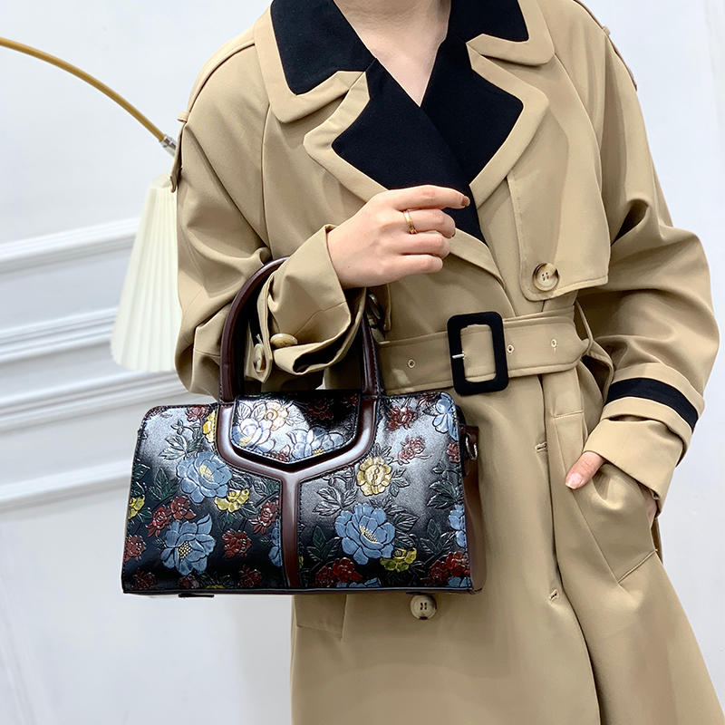 Vintage Çiçek Kabartmalı Bosto - Luxury Bags Vegan incelemesi ve fiyatı