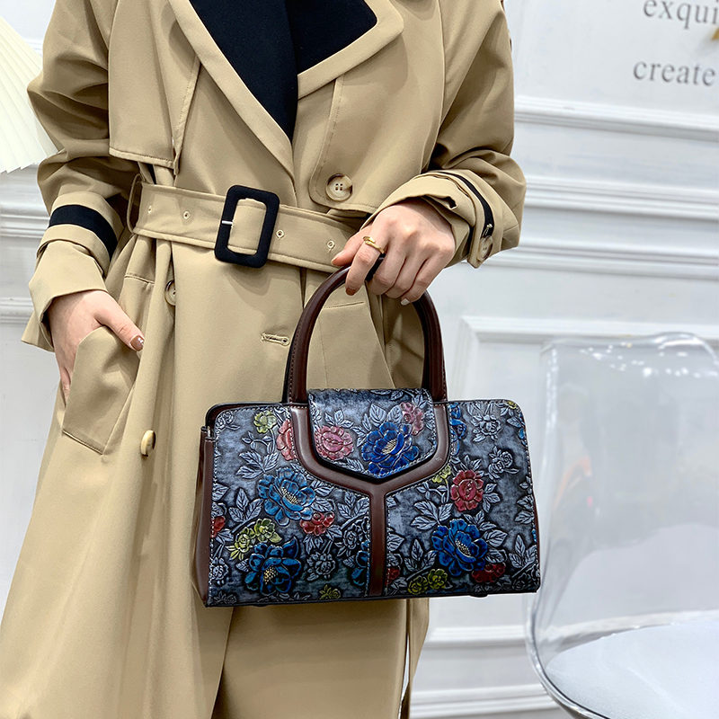 Vintage Çiçek Kabartmalı Bosto - Luxury Bags Vegan incelemesi ve fiyatı