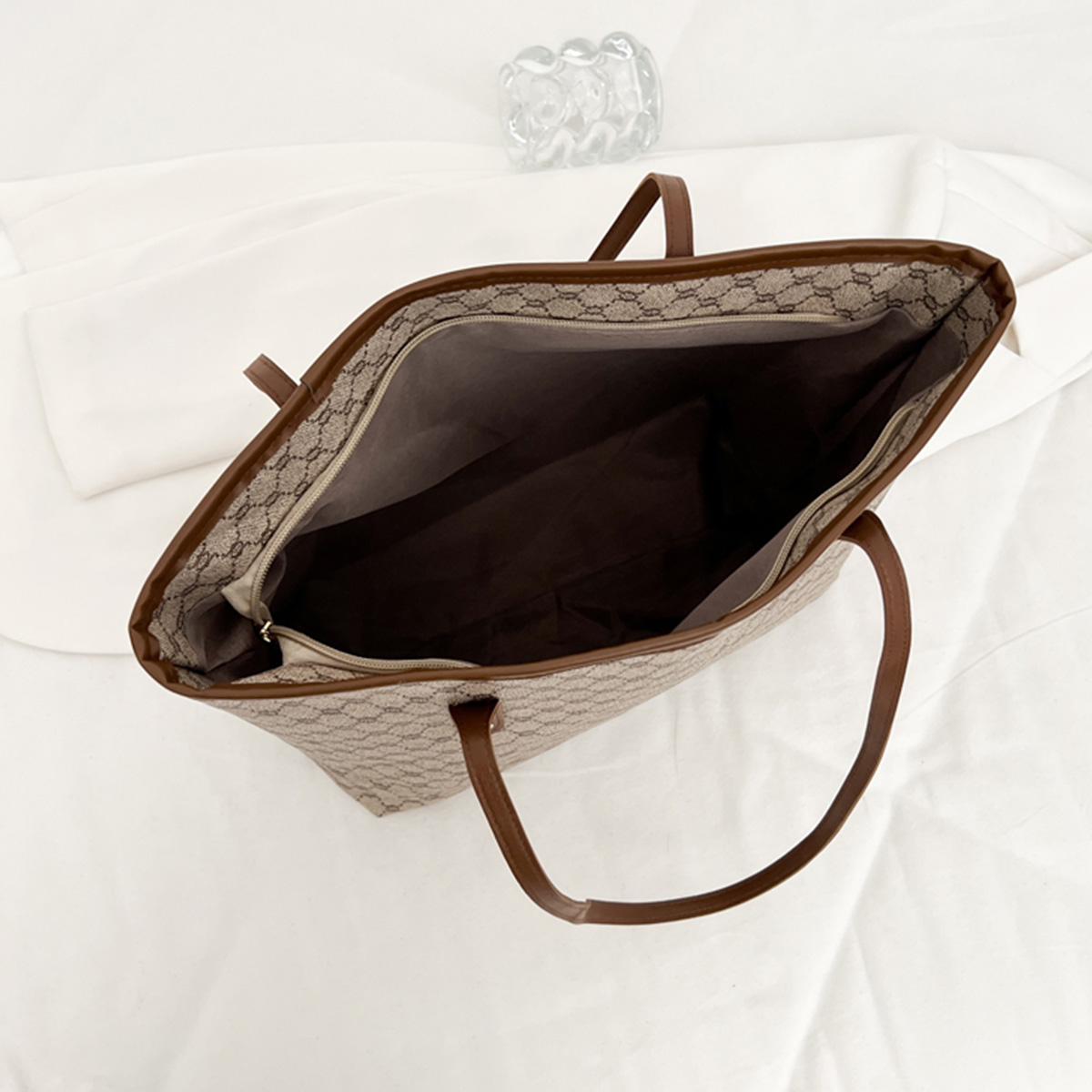 Lüks Vintage Kadın Omuz Çantas - Tote Bag Leather Monogram incelemesi ve fiyatı