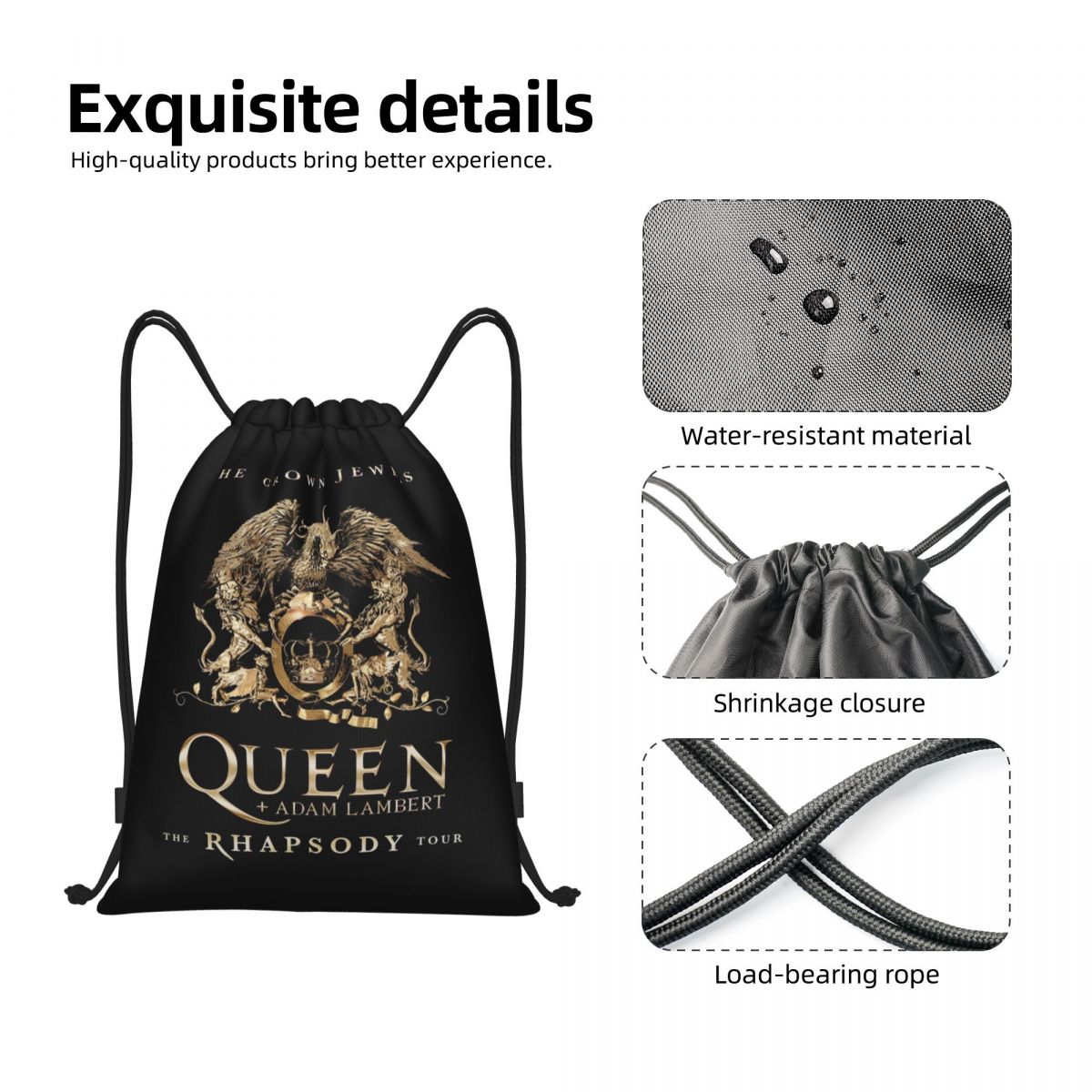 Özel freddy Mercury taç İpli a - Luxury Yoga Bags incelemesi ve fiyatı