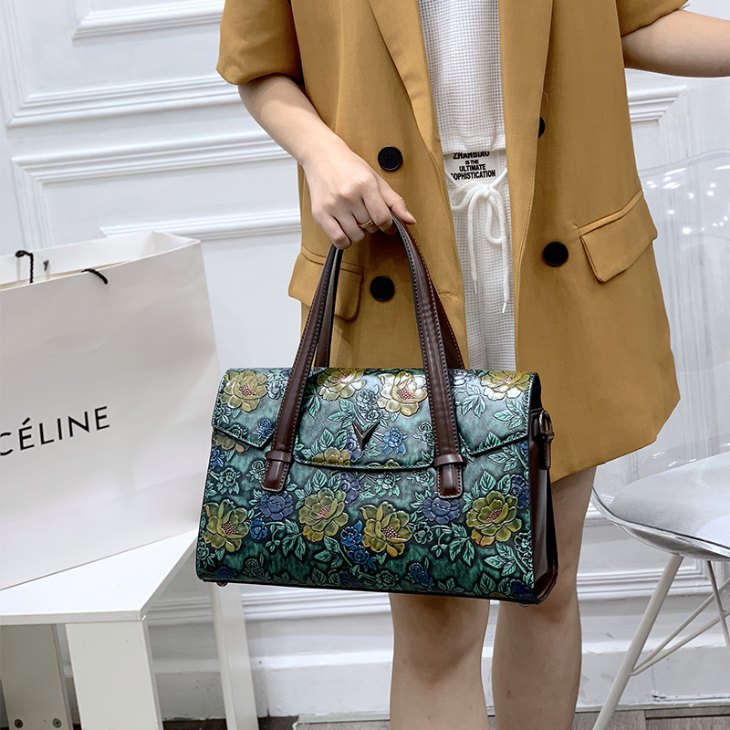 Vintage 3D Kabartmalı Çiçek Ça - Luxury Bags Vegan incelemesi ve fiyatı