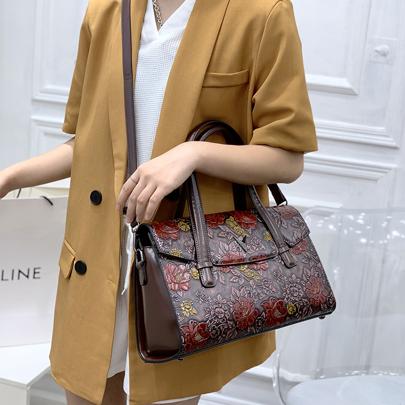 Vintage 3D Kabartmalı Çiçek Ça - Luxury Bags Vegan incelemesi ve fiyatı