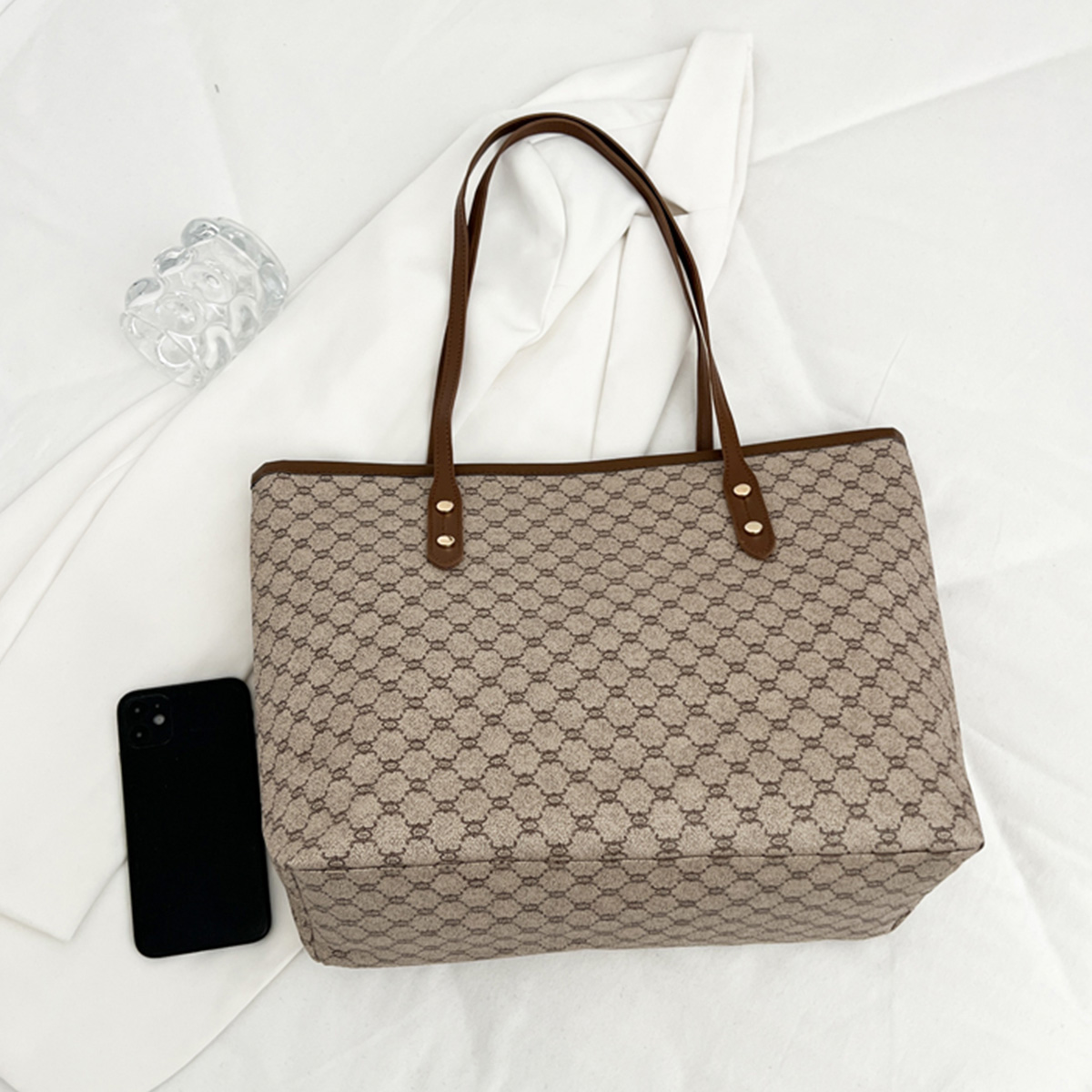 Lüks Vintage Kadın Tote Çanta  - Tote Bag Leather Monogram incelemesi ve fiyatı