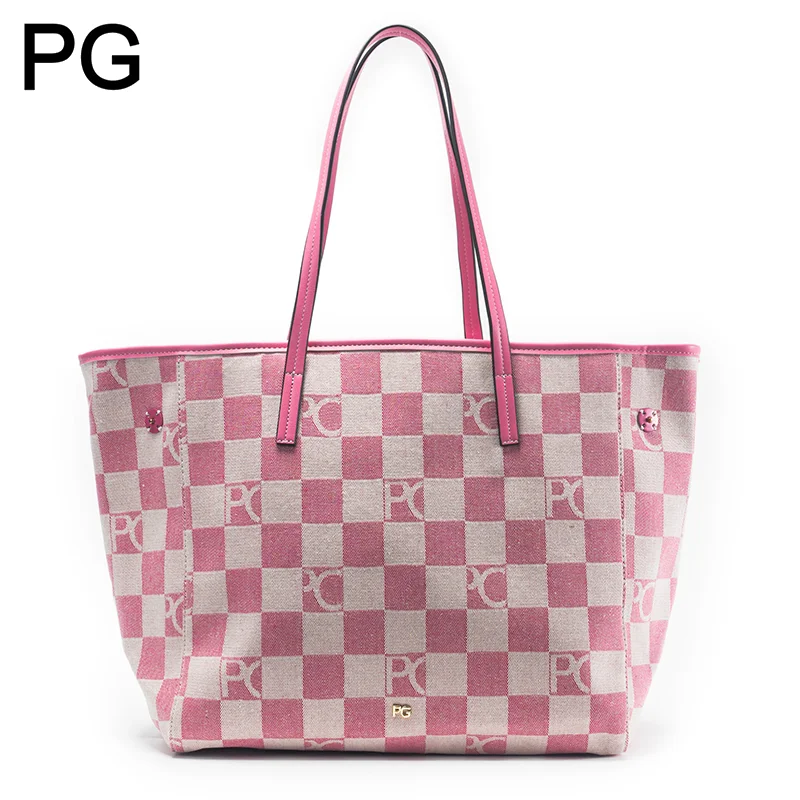 PG Checkerboard Monogram Tote  - Tote Bag Leather Monogram incelemesi ve fiyatı