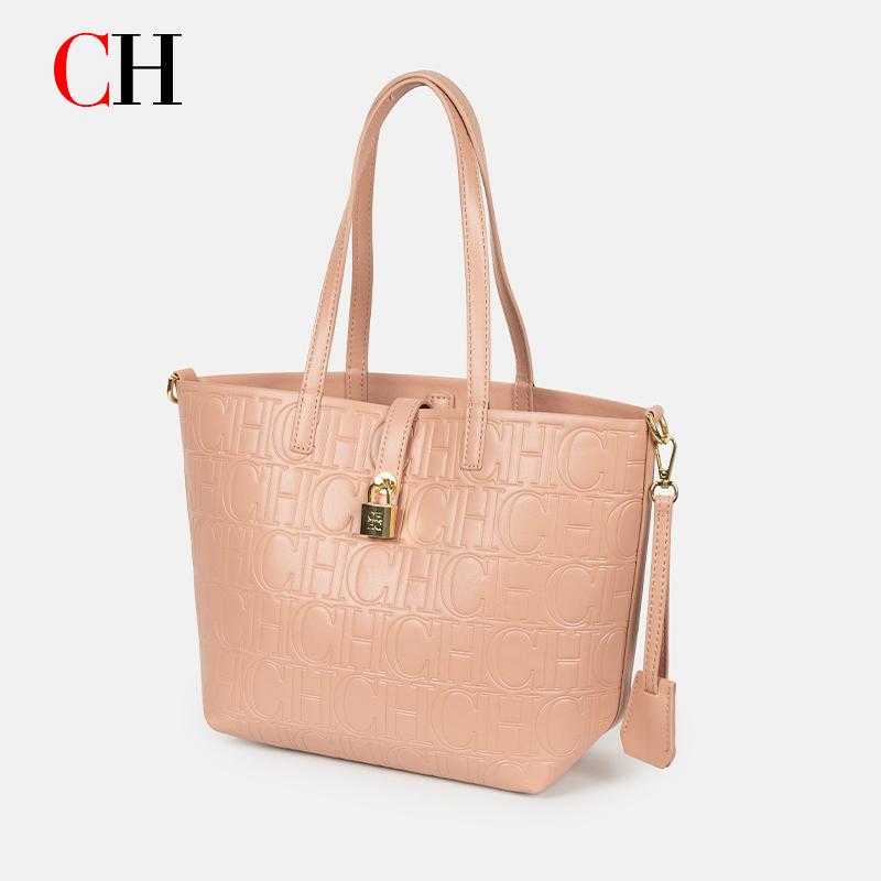 CH Kabartmalı Monogram Tote Ça - Tote Bag Leather Monogram incelemesi ve fiyatı