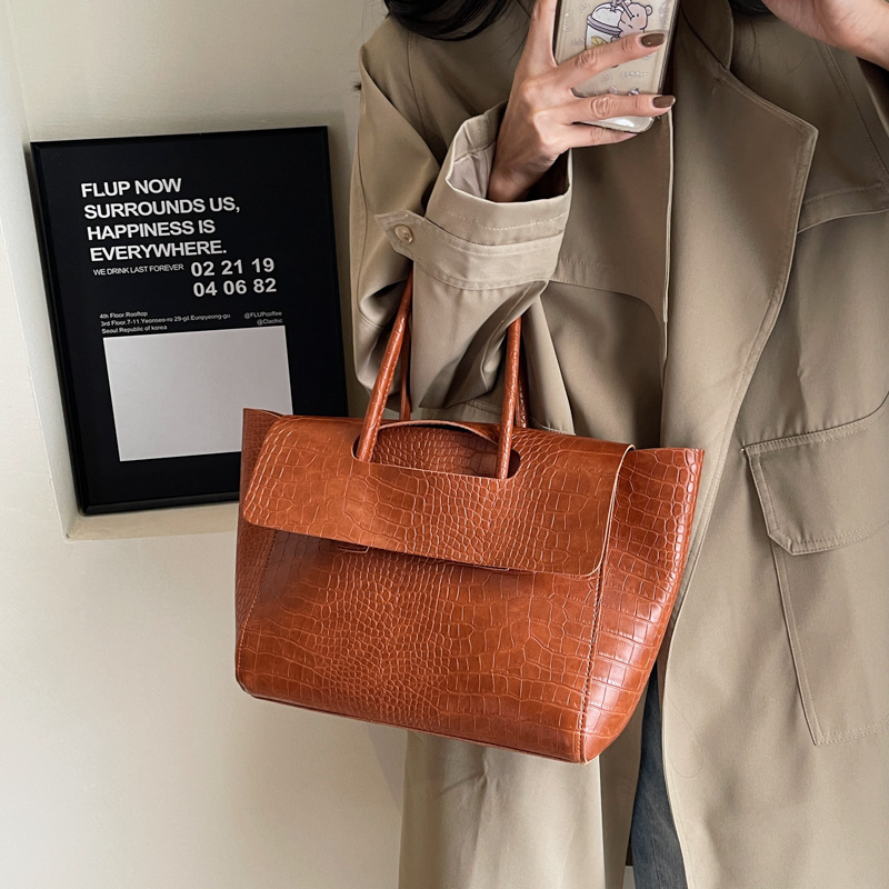 2024 yeni taş desen büyük çant - Luxury Bags Edit incelemesi ve fiyatı